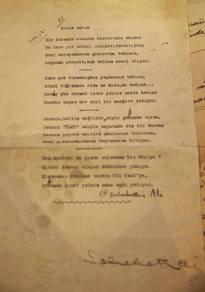 Sabahattin Ali'nin Atatürk'e yazdığı af mektubu